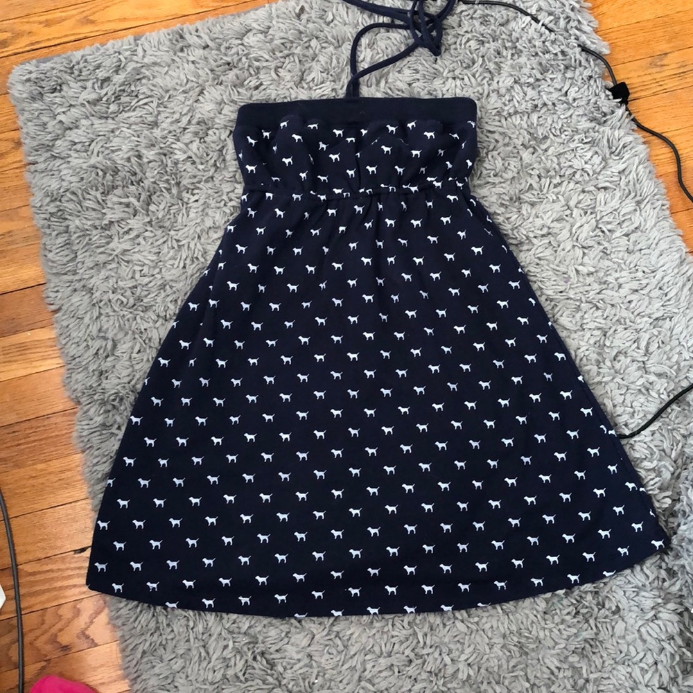 VS  PINK tie dress
